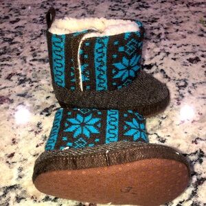 Zara baby booties size 2